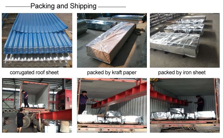 PVC coating PPGL Corrugated Roof Sheet