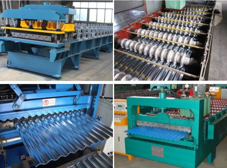 PPGL Colorful Coated Corrugated Roof Sheet 