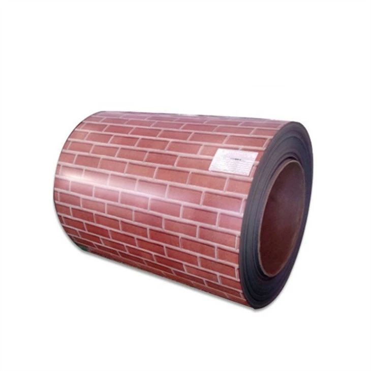 Prepainted Aluminum Coil in Brick Pattern
