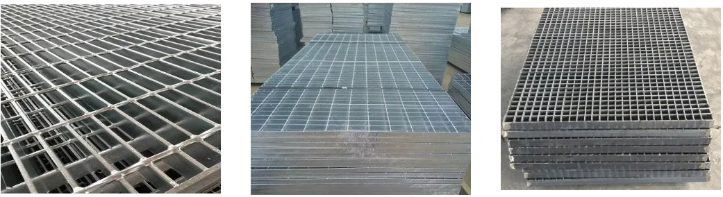 Heavy Duty Galvanized Steel Welded Serrated Anti-slip Trench Cover Floor Bar Grating Heavy Duty Galvanized Steel Welded Serrated Anti-slip Trench Cover Floor Bar Grating