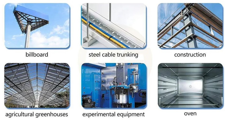 Applications of S280GD+AZ Applications of S280GD+AZ